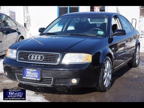 2004 Audi A6 2.7T S-line Quattro C5 Sedan
