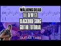The Walking Dead Lee DeWyze Blackbird Song Guitar Tutorial Guitar Tabs