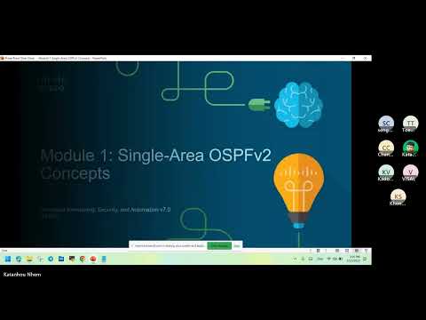 Module 1   Single Area OSPFv2 Concepts Part 1