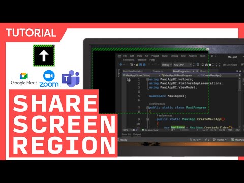 Share Partial Screen in Zoom, Microsoft Teams, Google Meet, & More