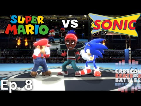 Mario Vs  Sonic - Cartoon Beatbox Battles Smash Remake