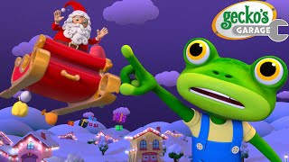 Santa's Sleigh Crash! 💥🎅 | Gecko's Garage 🚚 | Cartoons For Kids | Toddler Fun Learning
