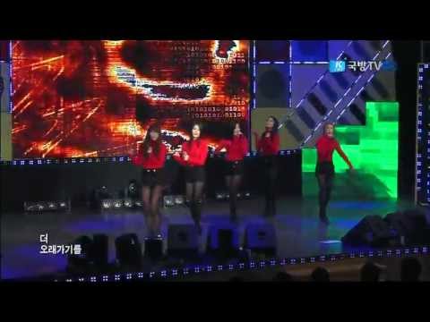 130418 Korean Forces Network - EXID / Whoz That Girl & Everyday Night [HD]