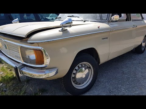 Старинный немецкий автомобиль.NSU Typ 110. 1965год. Олдтаймер