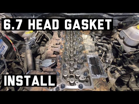 How To: 6.7 Cummins Head Gasket Replacement (part 2/2 Install)