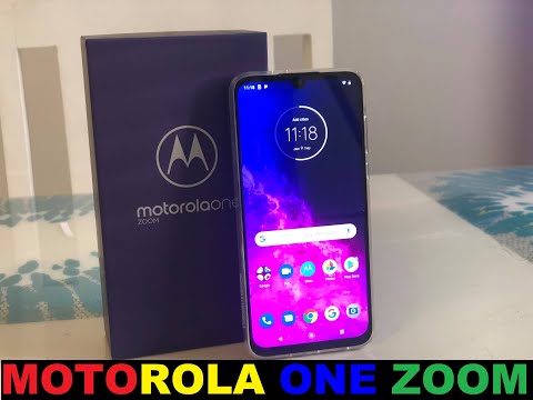 Motorola one zoom Unboxing