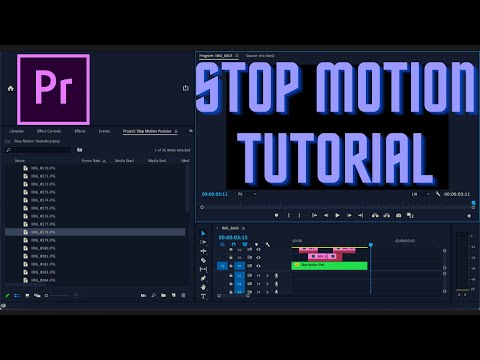 Premiere Pro Stop Motion Tutorial 2022