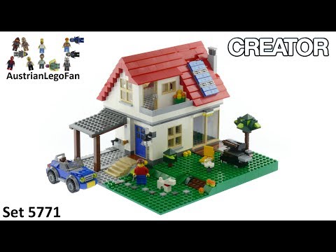 Vidéo LEGO Creator 5771 : La maison