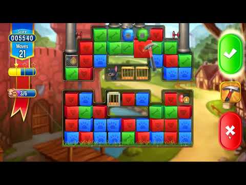 Pet Rescue Saga Level 5017 - NO BOOSTERS | SKILLGAMING ✔️