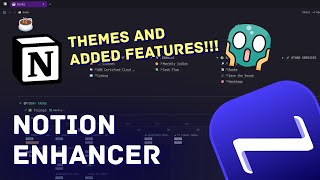 NOTION ENHANCER: Apply Themes and Add a Lot of Features to Notion with This Tool!