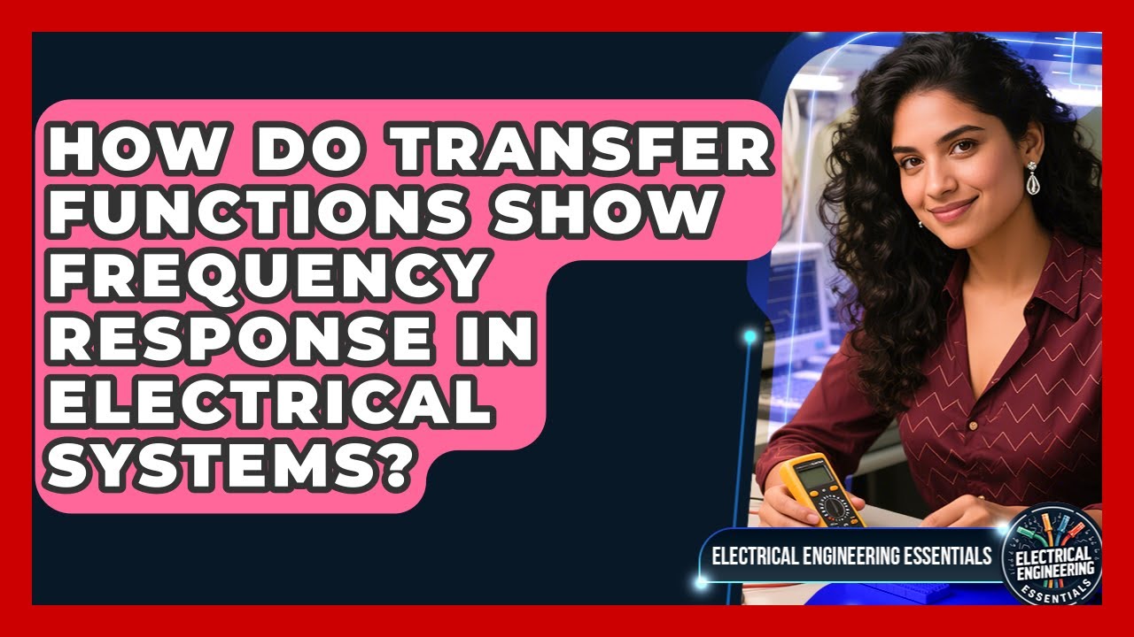 How Do Transfer Functions Show Frequency Response In Electrical Systems?