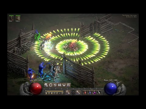 Bowazon Testing - Top-tier BotD Colossus Crossbow Pride Build, Cows P1 - Diablo 2 Resurrected