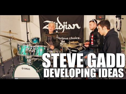 Steve Gadd - 'How to Develop a Simple Idea' drum tips