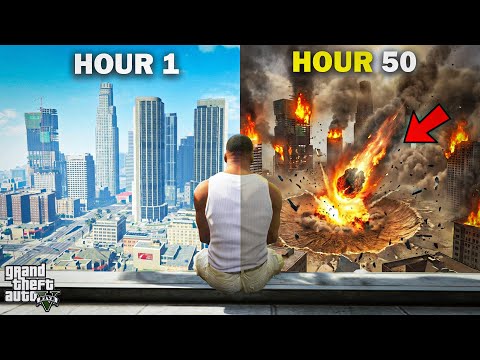 GTA 5 But Every Second Franklin Face Chaos And Disaster !