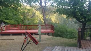 preview picture of video 'Lakeview Terrace Resort deck RV area, Lewiston,  CA'