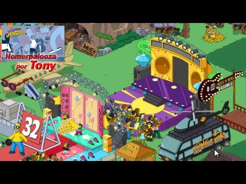 Los Simpson Springfield "Homerpalooza, Cap. 32 - Escenario de hip-hop" por Tony