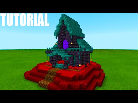 BEST Nether House Tutorial! Ultimate Minecraft Tips