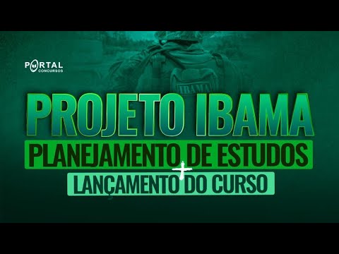 PROJETO IBAMA - PLANEJAMENTO DE ESTUDOS