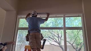 How To Install A Large T-post Shutter