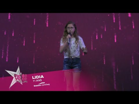 Lidia 11 ans  Swiss Voice Tour 2022, Bassin centre Conthey