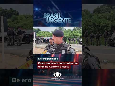 Confronto com PM termina com casal morto em Almirante Tamandaré