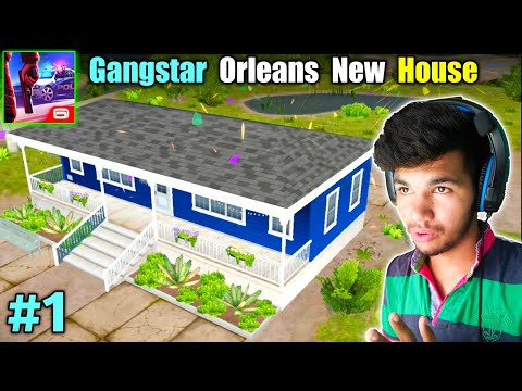 🤠 First Day I Built My House ||Gangstar New Orleans Gameplay
