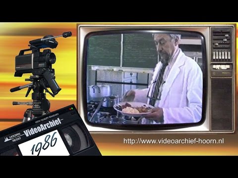 1986 Hoorn: Leerlingen Dick Helsdingen - Menu voor de dagen na kerst