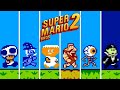 20 Toad Sprites In Super Mario Bros 2 USA NES