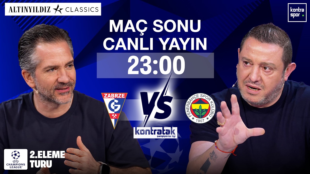 🔴 CANLI | Górnik Zabrze - Fenerbahçe Maç Sonu | Nihat Kahveci, Nebil Evren | Kontratak