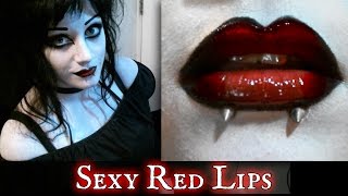 SEXY Red Lips Tutorial! | Black Friday