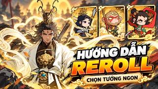 HẮC TÂY DU CHƯƠNG CẤM: Hướng Dẫn Tân Thủ Reroll Ngày 1 & Chọn Tướng