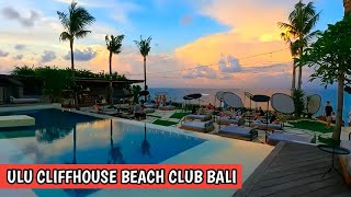 ULU CLIFFHOUSE BEACH CLUB,BALI || Tempat Santai Yang Tematik Di Atas Tebing Daer