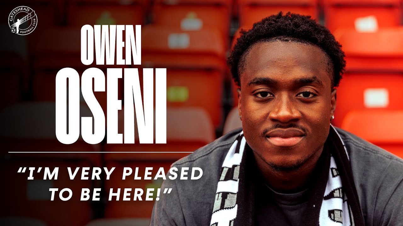 “Dajaune told me everything I need to know!” 🙌 | Owen Oseni joins Gateshead | INTERVIEW