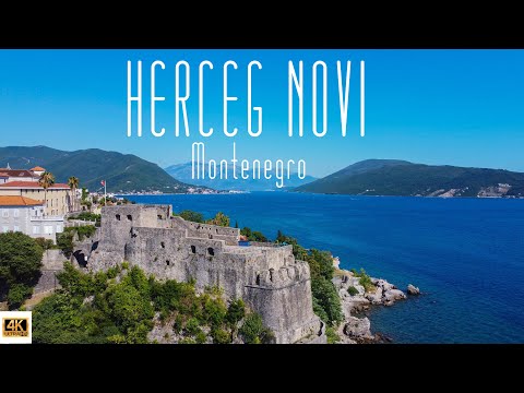 🇲🇪 4K drone video of Herceg Novi, Montenegro
