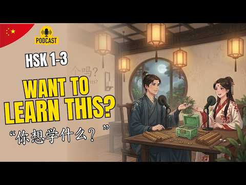 HSK 1-3 l “Do You Want to Learn This?” | 你想学什么？ l Chinese Podcast