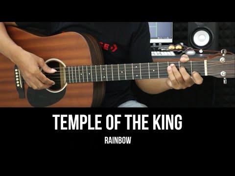 Temple of the King - Rainbow | EASY Guitar Tutorial with Chords / Lyrics - Guitar Lessons