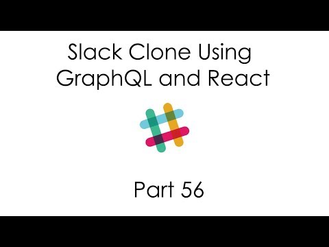 Slack Clone Using GraphQL and React Introduction