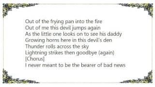 Jackyl - Speak of the Devil Lyrics