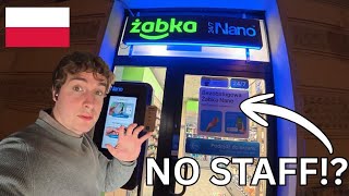 Visiting POLAND'S AI Store with NO STAFF (Zabka Nano 24/7)