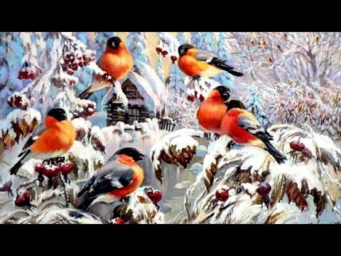 Торжество зимы в картинах художников-живописцев | Живопись пейзажная | HD