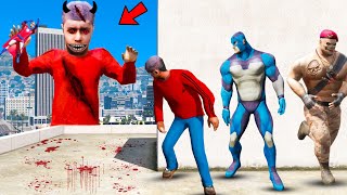 Bhutiya Tipson Attack On Rope Hero In GTA 5| rope hero vice town