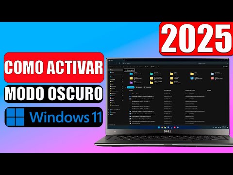 Como activar y desactivar el modo oscuro de windows 11