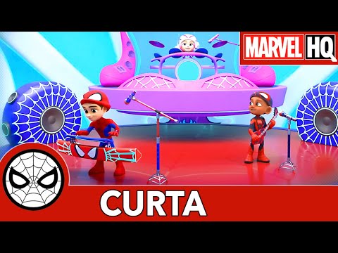Capa de A Prática Leva à Perfeição | Spidey e seus amigos espetaculares