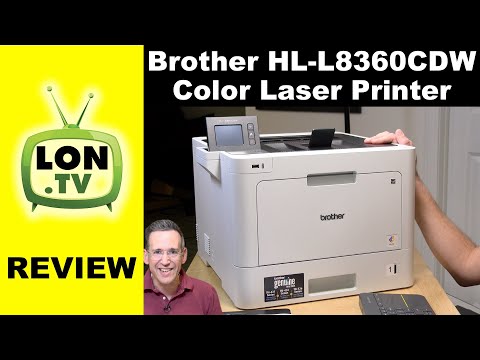 I bought a new printer! Brother Color Laser HL-L8360CDW Review
