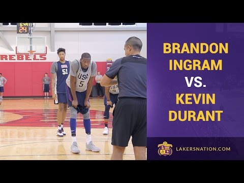 Kevin Durant, Brandon Ingram Team USA Scrimmage Footage