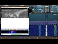 NMF Boston Weather fax satellite image decoding 6339 kHz USB Shortwave