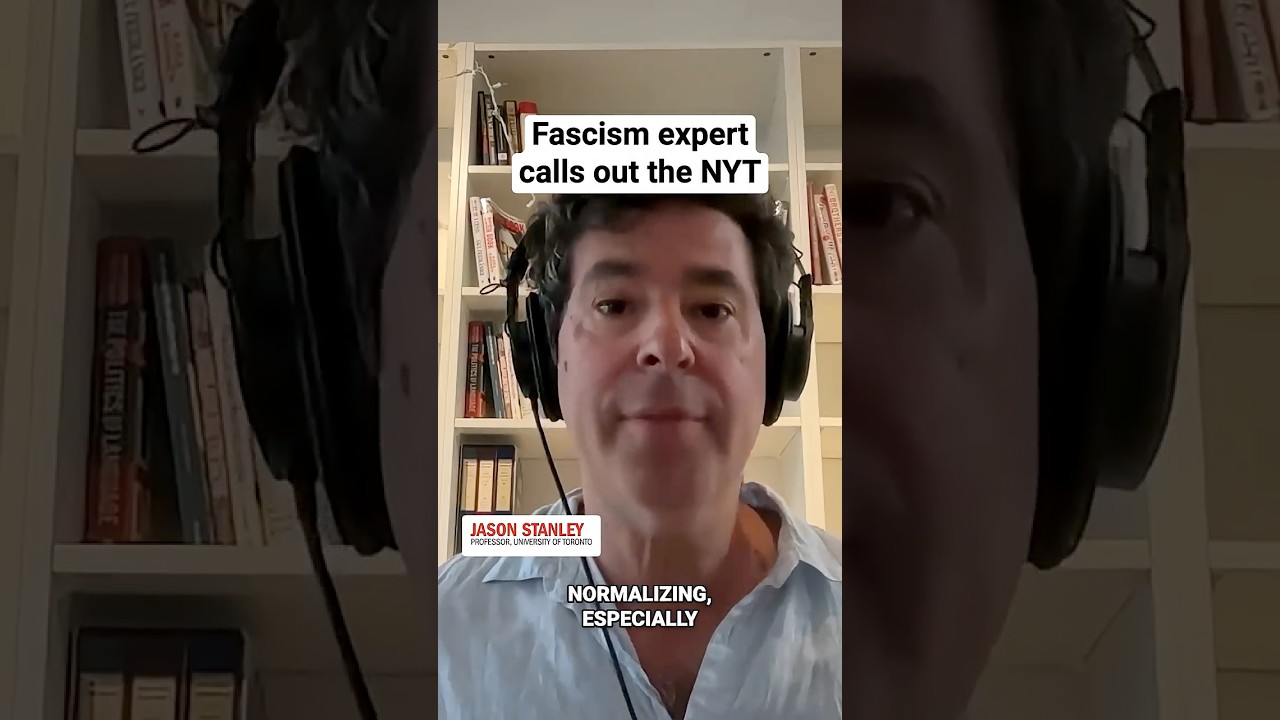 Fascism expert calls out the NYT