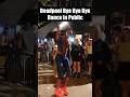 Deadpool Bye Bye Bye Dance In Public #shorts