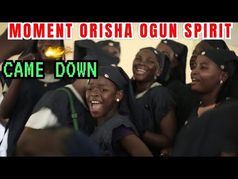 Moment Orisha Ogun's Spirit Came Down while Singing Orisha Ogun Songs | Oke Igeti Festival 2023