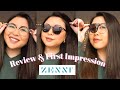 Zenni Optical Unboxing & Review | Browline Snap-On